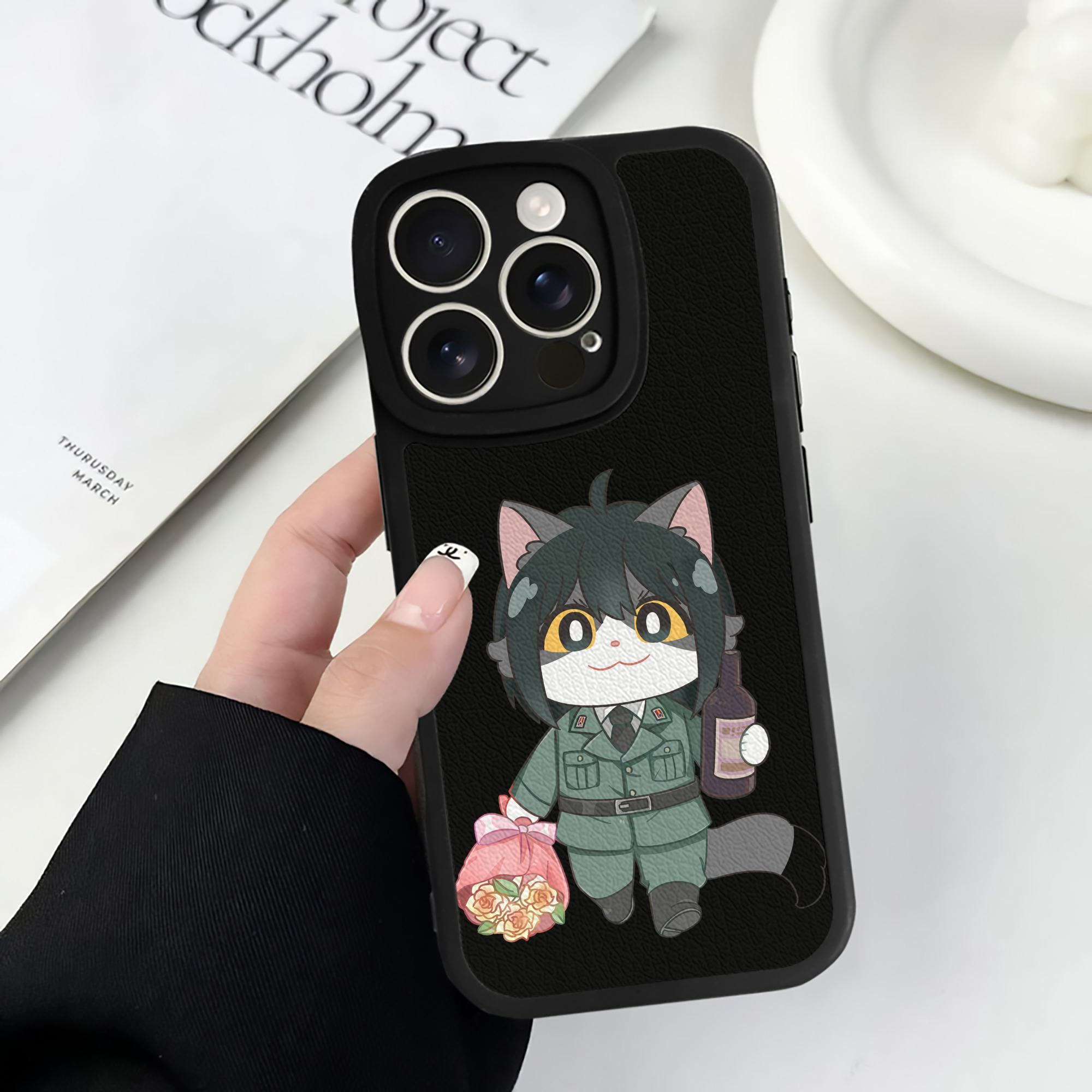 （画像用） SPY×FAMILY间谍家家酒 【iPhone 16シリーズ対応】シリコンスマホケース（レザー調） 材質：シリコン